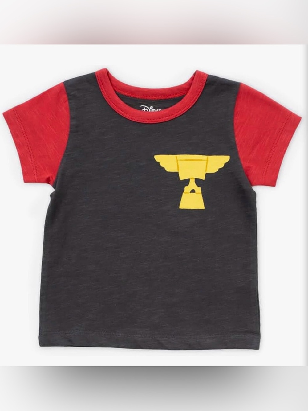 Monica & Andy Lightening McQueen 100% Organic Cotton Gender Neutral T-Shirt NWOT